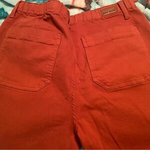 Judy Blue burnt orange joggers size 13. If you are a size 14 these will fit you!